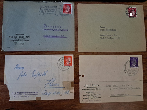 Briefe belege postkarten - 15,