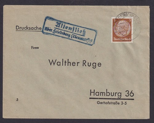 Altenfließ über friedeberg - altenfließ,