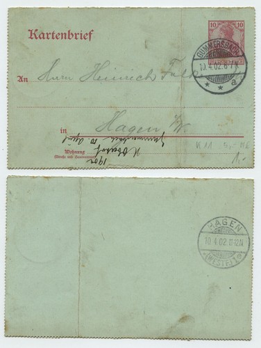 124153 ganzsache 11 - -,