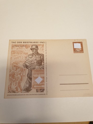 Postkarte tag der - :,