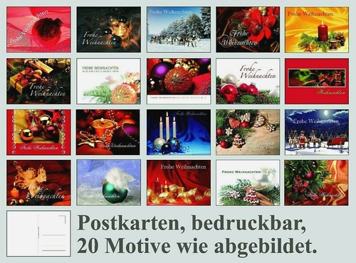 Weihnachtskarten set - weihnachtskarten,