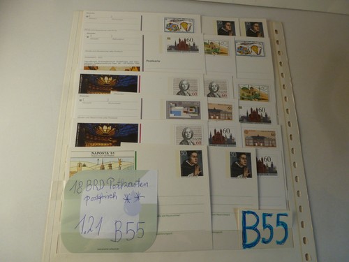 Brd postkarten - 21,
