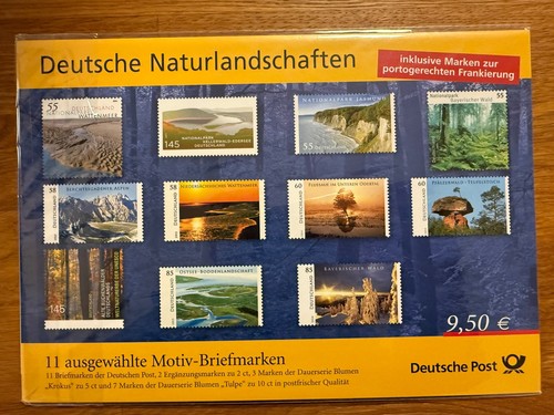 Bund steckkarte briefmarken - bund,