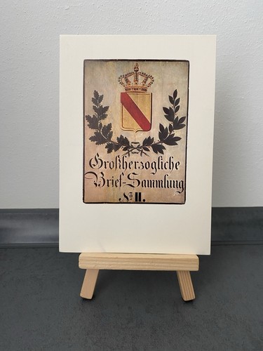 Postkarte großherzogliche - postkarte,