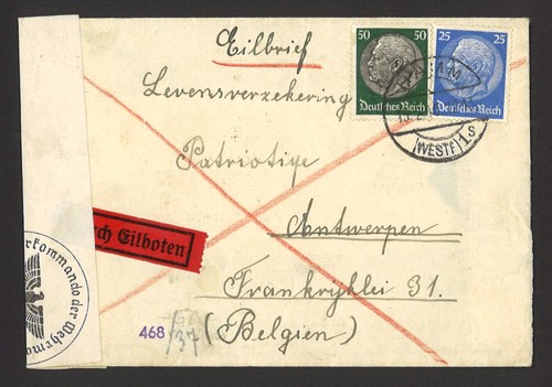 Deutsches reich 1940 eilboten - deutsches,