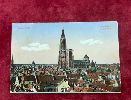 Ansichtskarte strassburg - ansichtskarte,