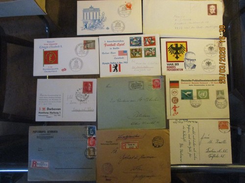 Posten briefe und karten - posten,