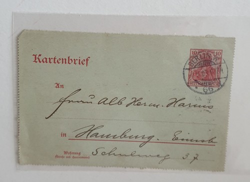Kartenbrief 1903 berlin - 1903,,