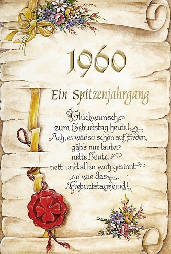 Geburtstag geburtsjahrgang - 66.,
