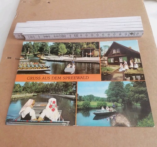 Ddr spreewald ansichtskarte - ddr,