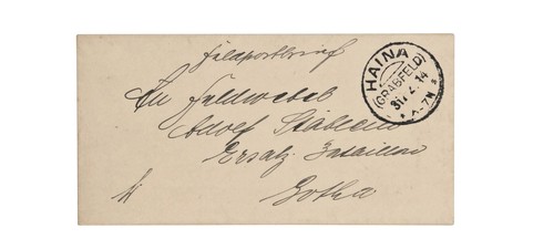 Feldpost brief 1914 mit - feldpost,
