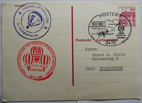 Briefmarken ganzsache brd - briefmarken,