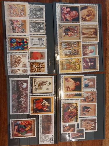 Sammlung briefmarken magyar - briefmarken,,