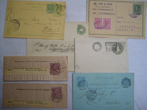 Briefe karten 1898 - 16, ,