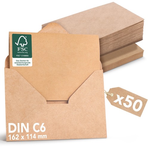 50x faltkarten blanko mit - 50x,