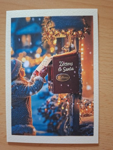 Weihnachtskarte brief - *gb*, °brief