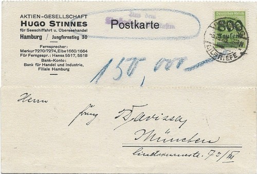 Hamburg strassenbahn 1923 - hamburg,