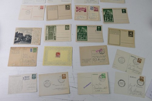 Briefmarken auf umschlägen - briefmarken, 20