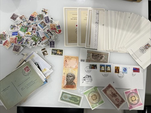 Briefmarken banknoten - -,