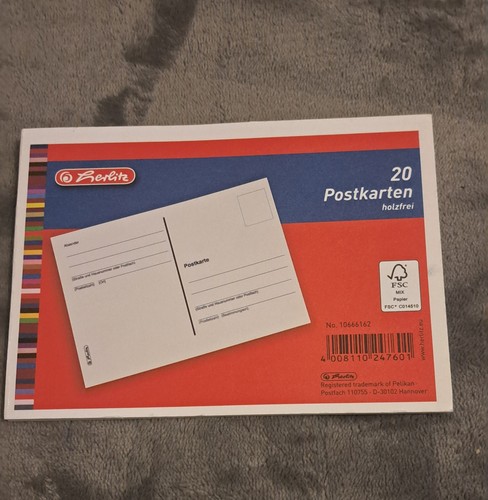 Postkartenblock stück - postkartenblock, 20