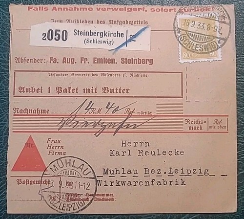 Paketkarte karte 050 - karte,