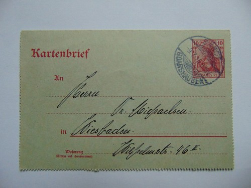 Ganzsache - 10,